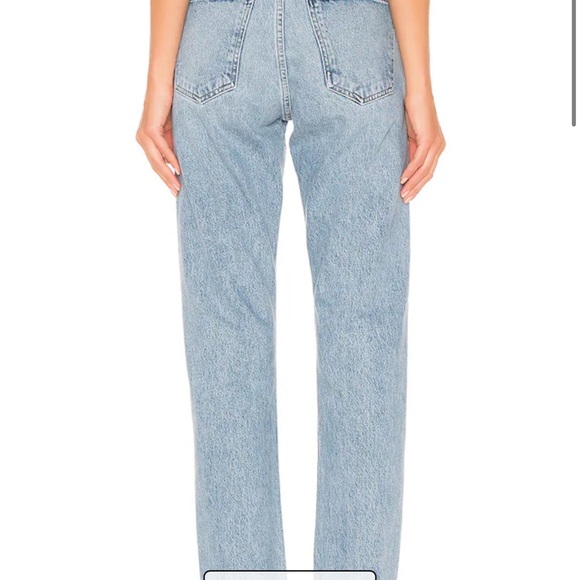 Agolde Cherie High Rise Straight Jeans in Merit Sz 27 / 4 - Picture 3 of 16